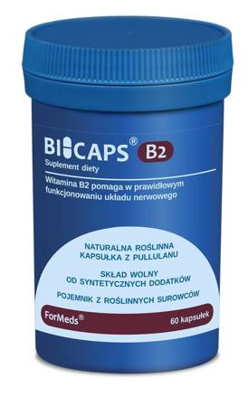ForMeds BiCaps Witamina B2 40 mg 60 kapsułek
