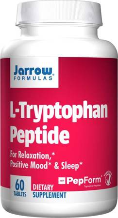 Jarrow Formulas L-Tryptofan Peptydy 60 tabletek