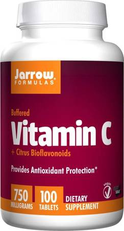 Jarrow Formulas Witamina C 500 mg + Bioflawonoidy 100 tabletek