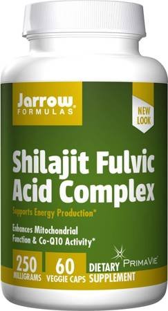 Jarrow Shilajit Fulvic Acid Complex 250 mg 60 kapsułek