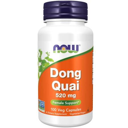 Now Foods Dzięgiel Chiński (Dong Quai) 520 mg 100 kapsułek