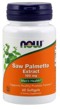 Now Foods Saw Palmetto Extract 160 mg 60 kapsułek