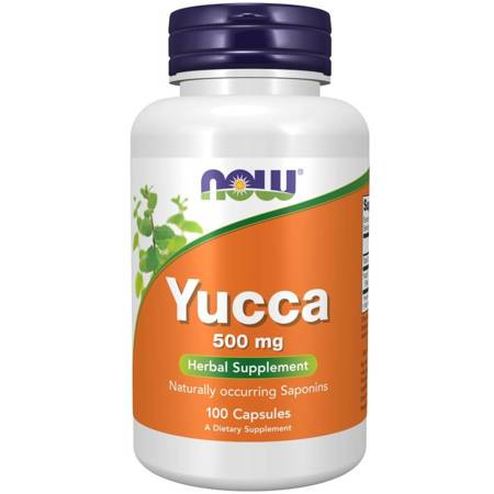 Now Foods Yucca 500 mg 100 kapsułek