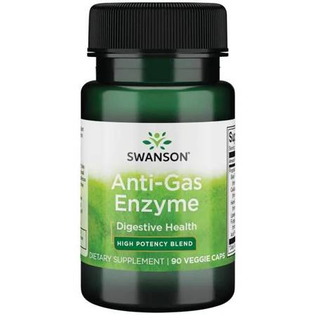 Swanson Anti-Gas Enzyme 90 kapsułek