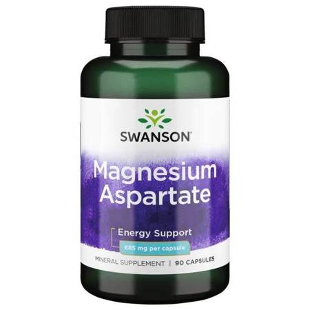 Swanson Asparaginian Magnezu 685 mg 90 kapsułek