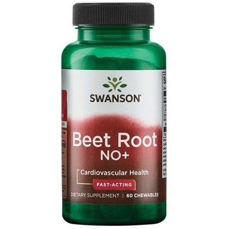 Swanson Beet Root NO+ 60 tabletek KRÓTKA DATA 31.10.2022