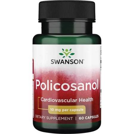 Swanson BioCosanol Polikosanol 10 mg 60 kapsułek