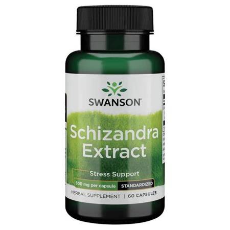 Swanson Cytryniec Chiński (Schizandra Extract) 500 mg 60 kapsułek