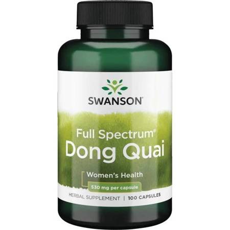 Swanson Dzięgiel Chiński (Dong Quai) 530 mg 100 kapsułek