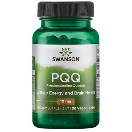 Swanson PQQ (Pyrroloquinoline Quinone) 10 mg 30 kapsułek