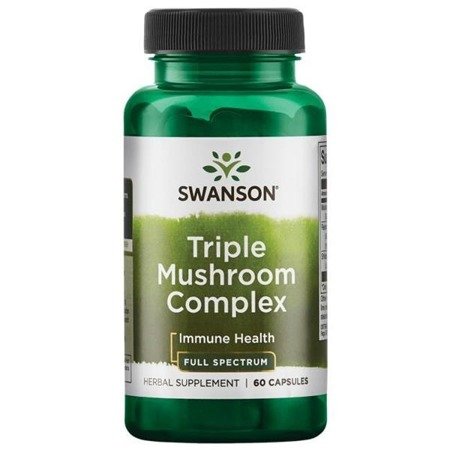 Swanson Triple Mushroom Complex 60 kapsułek