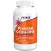 Now Foods Prenatal Gels + DHA (Multiwitamina i Minerały) 180 kapsułek